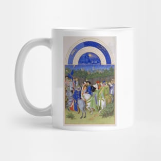 Les Très Riches Heures du duc de Berry 15th Century by Frères de Limbourg Mug